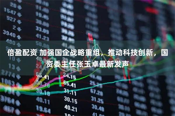 倍盈配资 加强国企战略重组，推动科技创新，国资委主任张玉卓最新发声